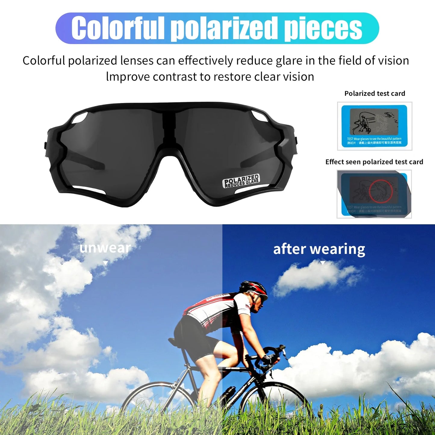 Polarized Cycling Glasses by Anti Spier