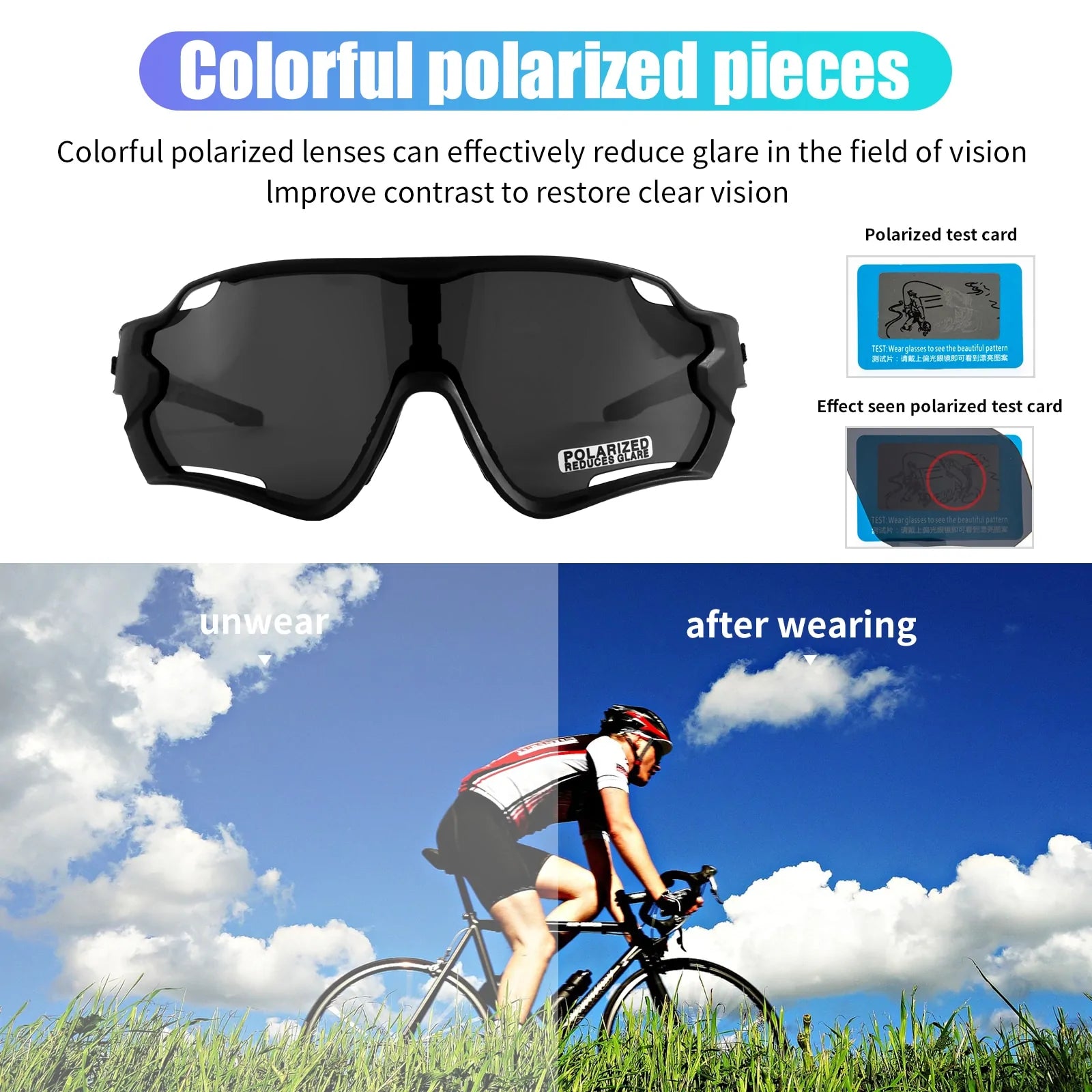 Polarized Cycling Glasses by Anti Spier