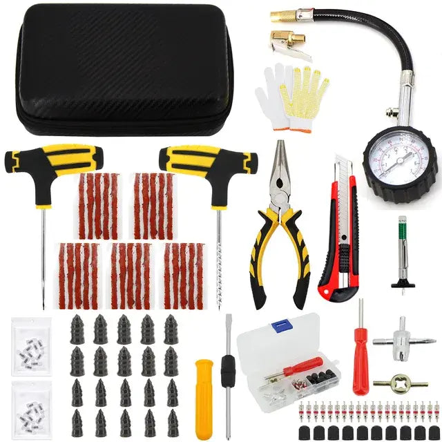 Car Tire Repair Tool Kit by Anti Spier