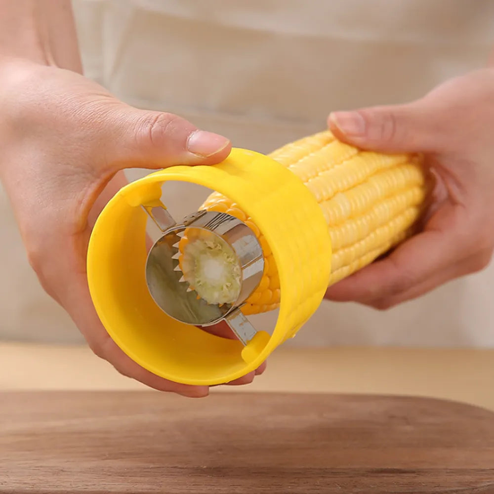 Corn Stripper Peeler Cob Cutter by Anti Spier