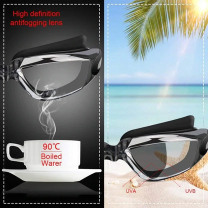 HD Anti - Fog Swim Goggles by Anti Spier