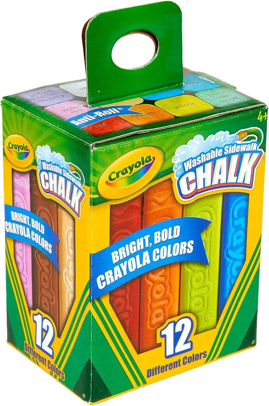 Anti-Roll Crayola Color Chalk - Assorted Color 12 Count by Anti Spier