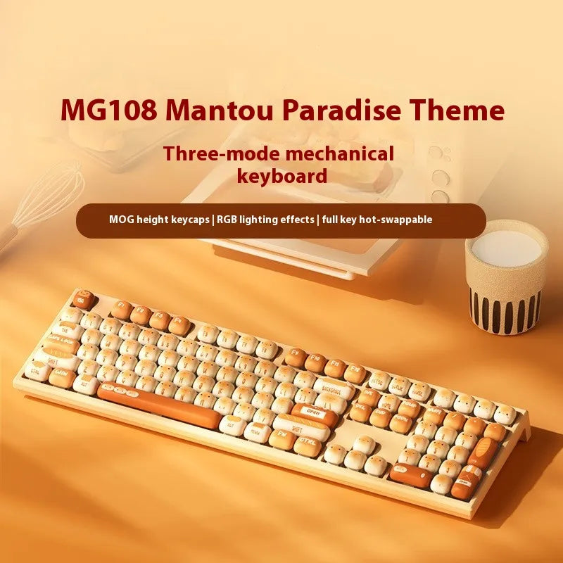 Steamed Bun Keyboard by Anti Spier