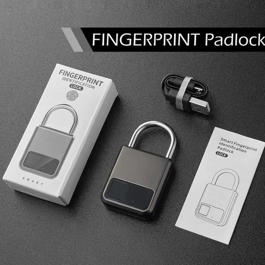 Security Unlock Fingerprint Padlock by Anti Spier