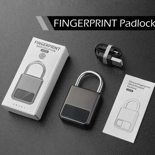 Security Unlock Fingerprint Padlock by Anti Spier