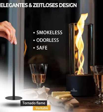 Tornado Tabletop Fire Pit by Anti Spier