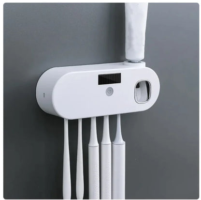 UV Clean USB Smart Toothbrush Holder & Cup Set by Anti Spier
