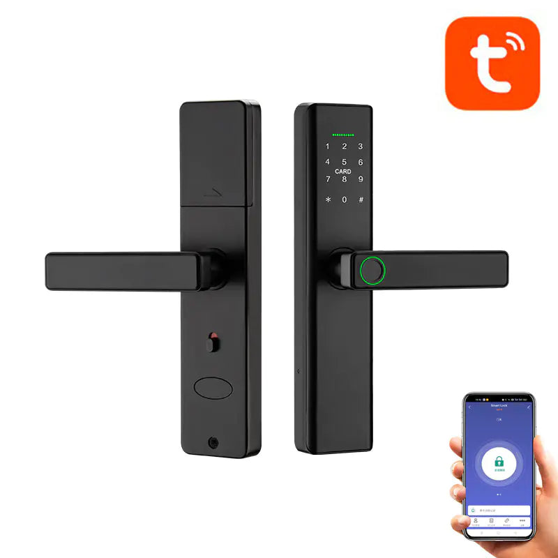 Smart Fingerprint Password Lock for Wooden Doors by Anti Spier