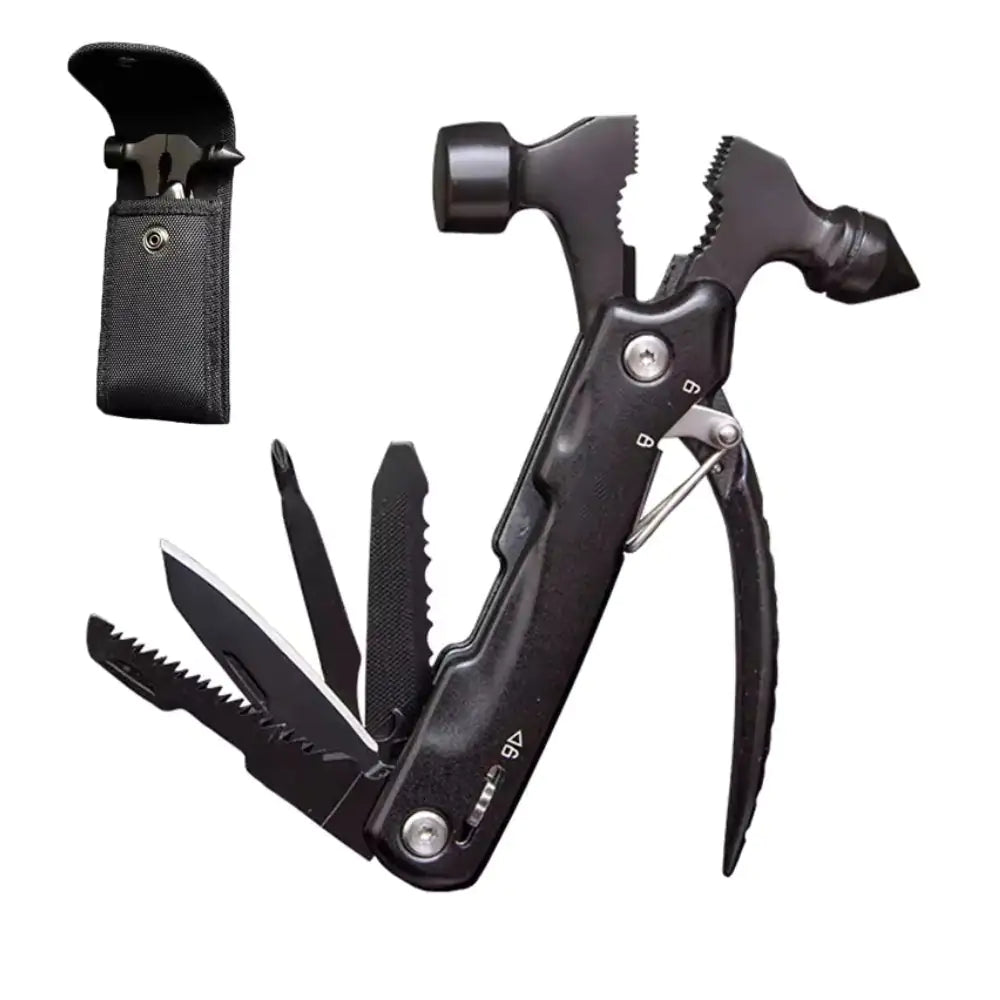 High-Quality Multi-Tool Hammer Hatchet with Knife, Saw, and Mini Claw – Ultimate Car Safety Hand Tool by Anti Spier