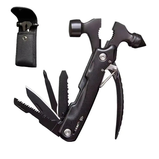 High-Quality Multi-Tool Hammer Hatchet with Knife, Saw, and Mini Claw – Ultimate Car Safety Hand Tool by Anti Spier