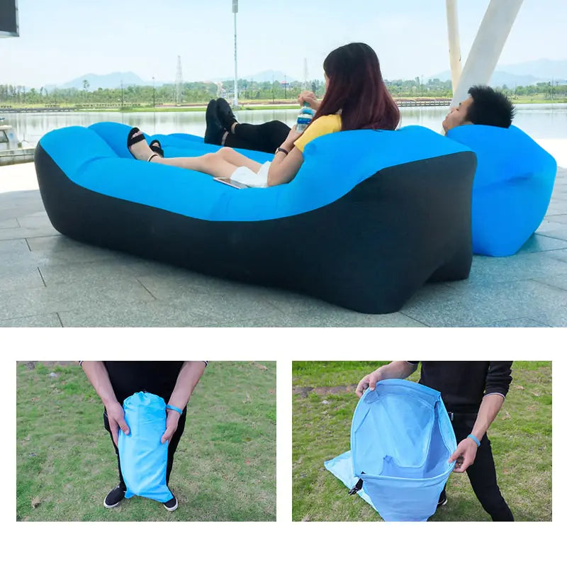 Inflatable Sofa Bed by Anti Spier