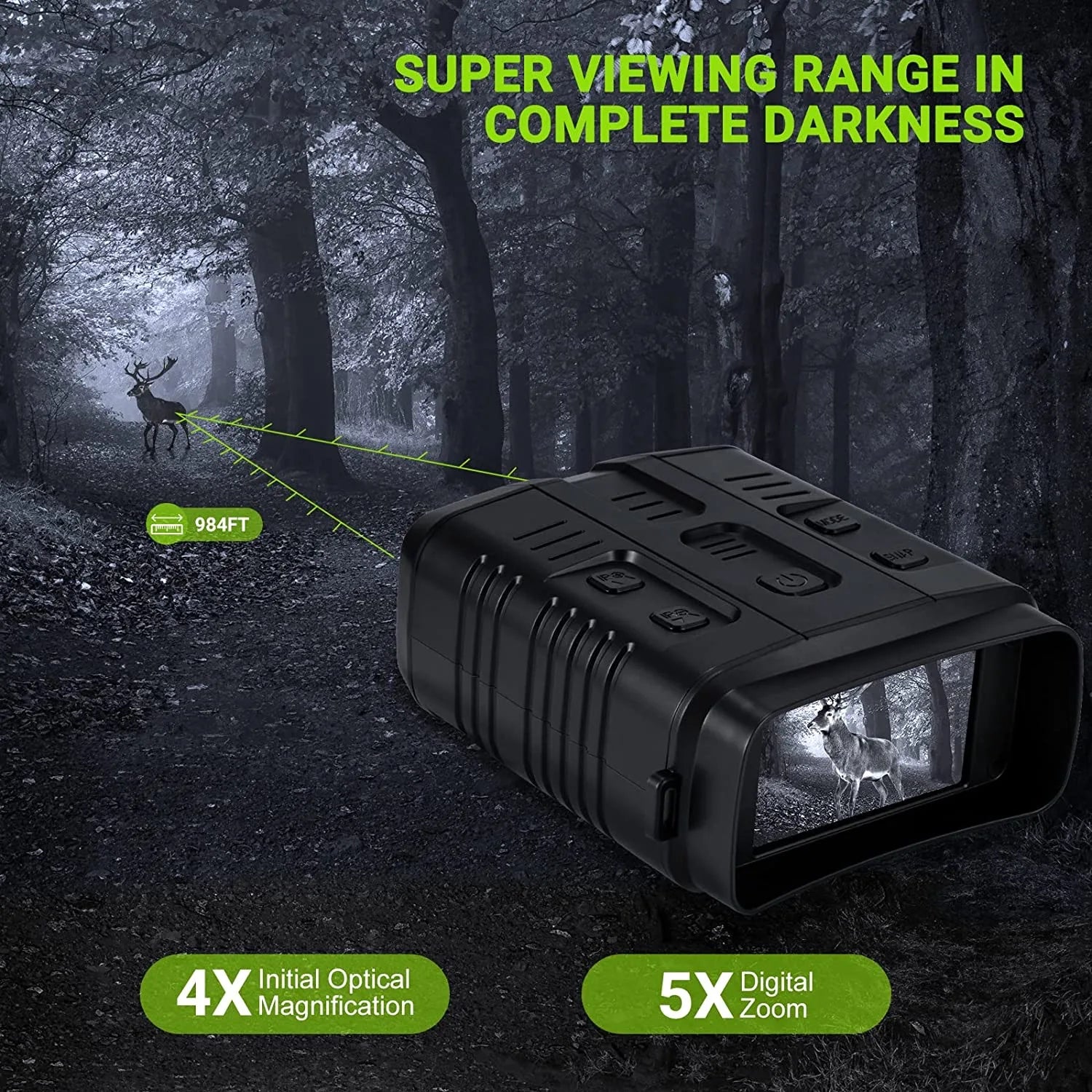 R19 Digital Night Vision Binoculars Device by Anti Spier