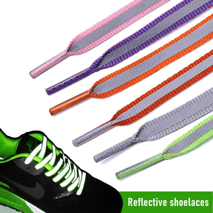 Reflective Running Sneaker Shoelaces by Anti Spier