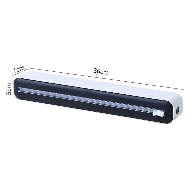 Food Film Dispenser with Magnetic Wrap by Anti Spier