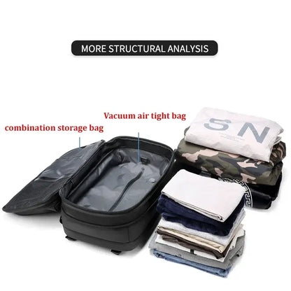 Vacuum Compression Backpack by Anti Spier