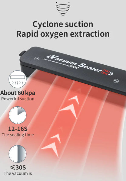 Vacuum Sealer Machine Food Preservation Storage Saver Automatic With Seal Bag by Anti Spier