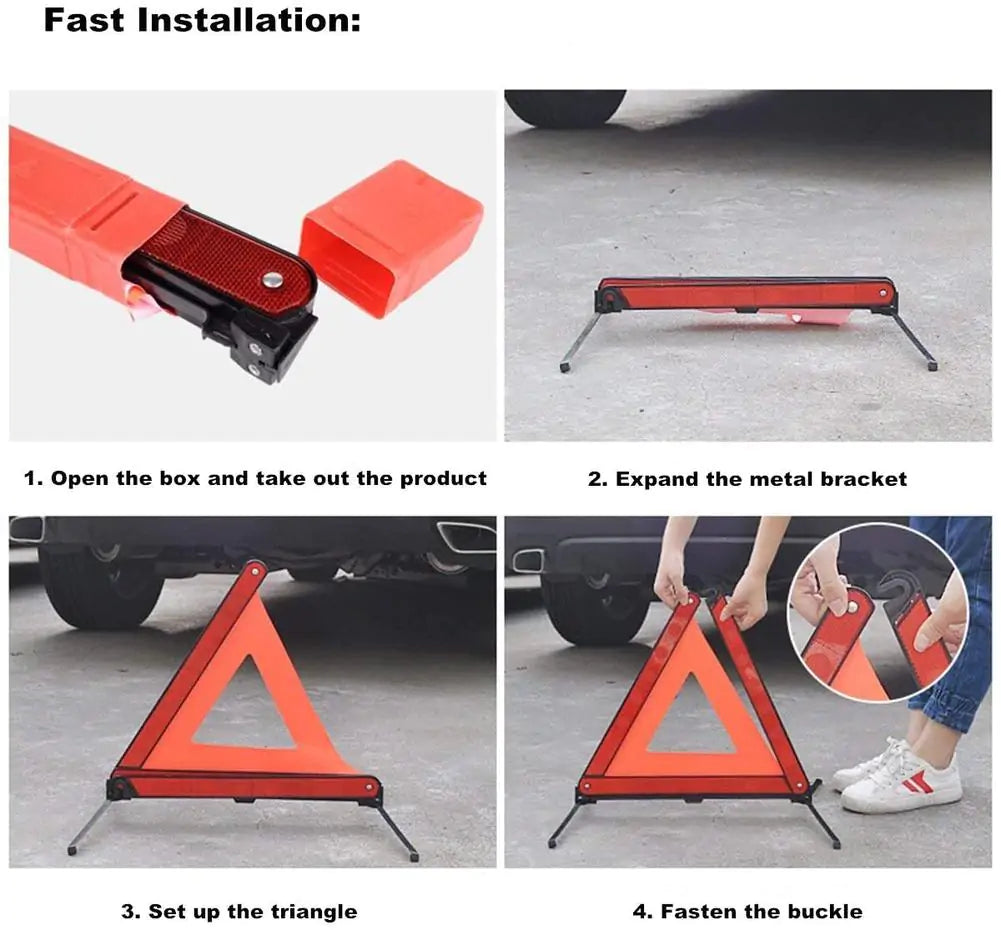 Road Safety Triangle by Anti Spier