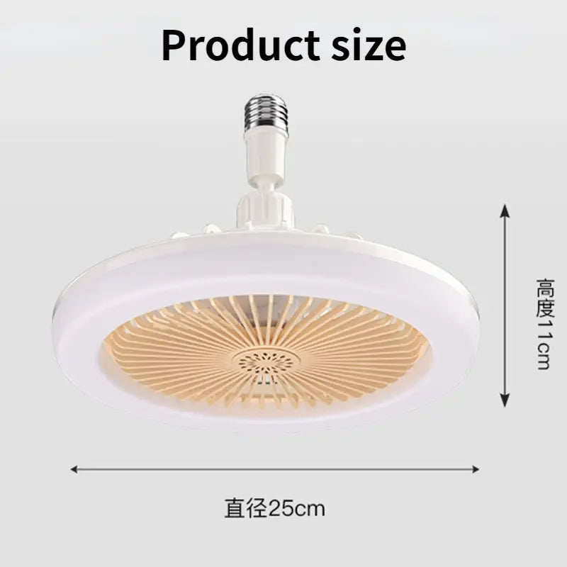 Remote-Controlled Ceiling Lamp Fan by Anti Spier