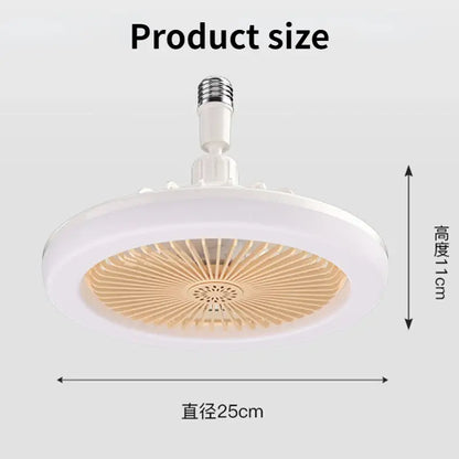 Remote-Controlled Ceiling Lamp Fan by Anti Spier
