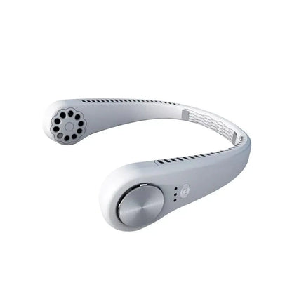 USB Portable Hanging Neck Fan Cooling Air Cooler Little Electric Air Conditioner by Anti Spier