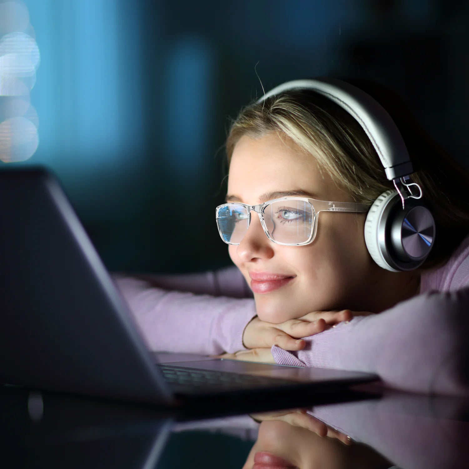 Stylish Blue Light Computer Blocking Glasses for Men and Women - Ease Digital Eye Strain, Dry Eyes, Headaches and Blurry Vision - Instantly Blocks by Anti Spier
