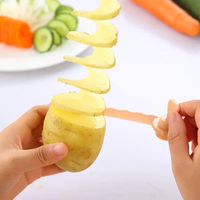DIY Spiral Vegetable Cutter by Anti Spier