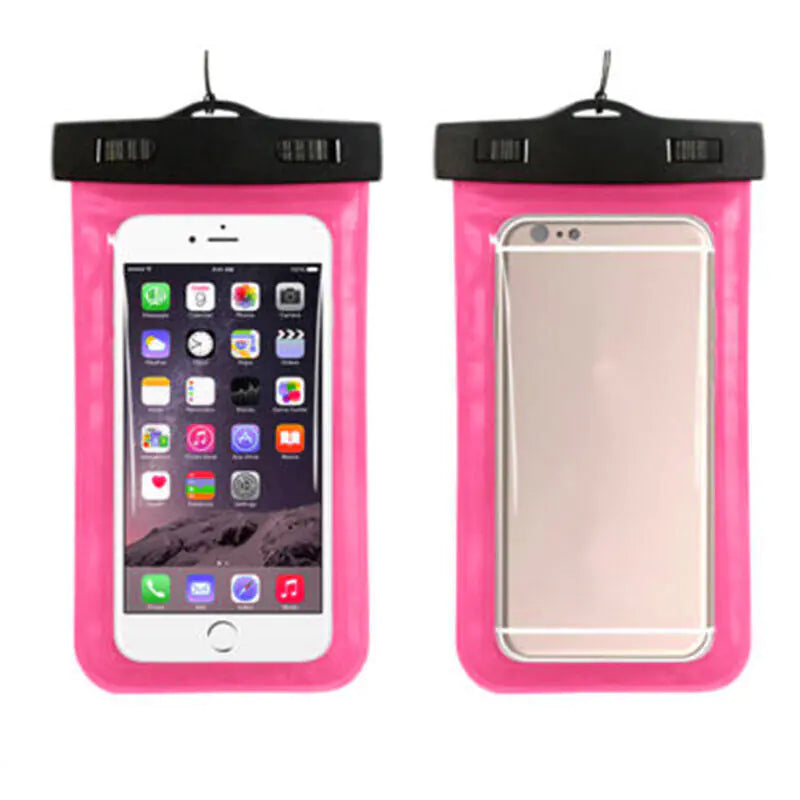 3 Pack Waterproof Floating Cell Phone Pouch Dry Bag Case Cover For Phone Samsung by Anti Spier