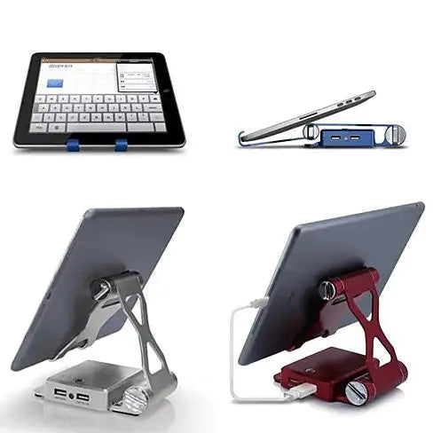 Podium Style Stand With Extended Battery Up To 200% For iPad, iPhone And Other Smart Gadgets by Anti Spier