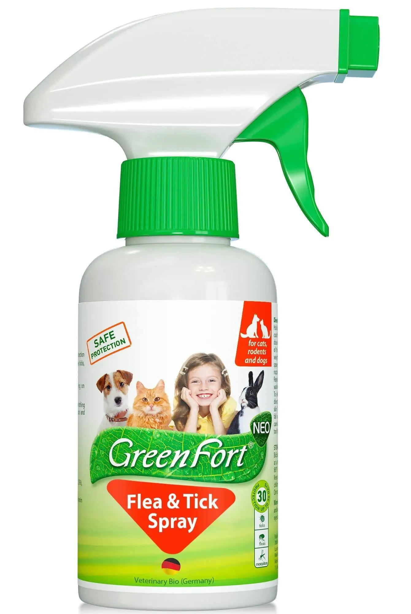 Natural Flea and Tick Home Spray for Dogs Cats & Ferret Mosquito Bug by Anti Spier