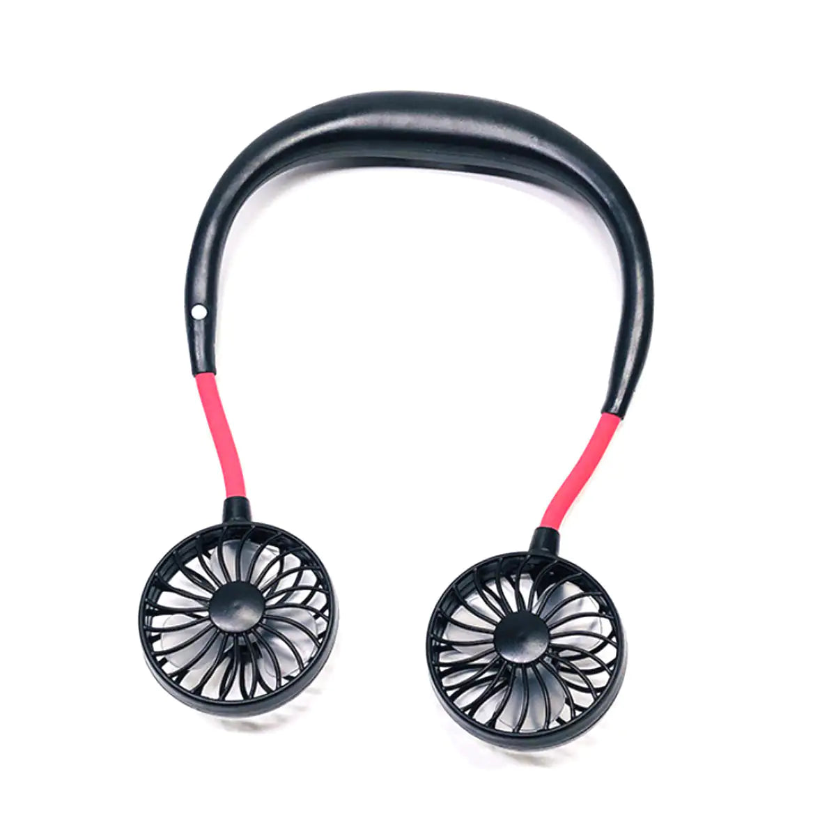 Beat The Heat Double Cool Cordless Breezy Mini Collar Fan by Anti Spier