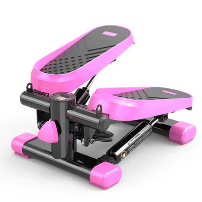 Home Office Exercise 330LBS Capacity Mini Stepper With Resistance Bands And LCD Monitor by Anti Spier