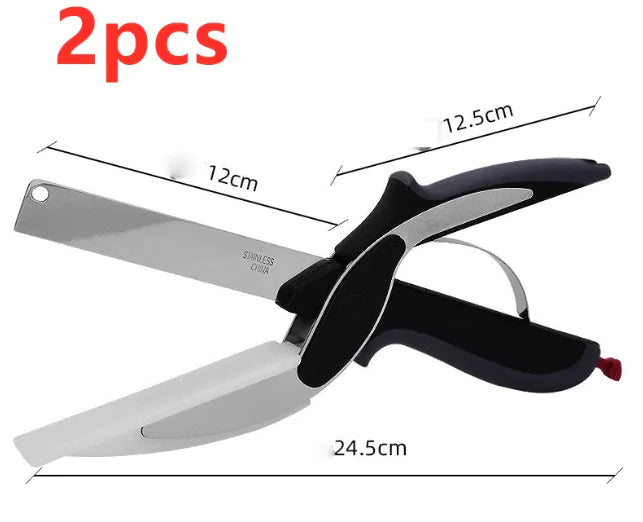 2-in-1 Multifunctional Food Scissors by Anti Spier