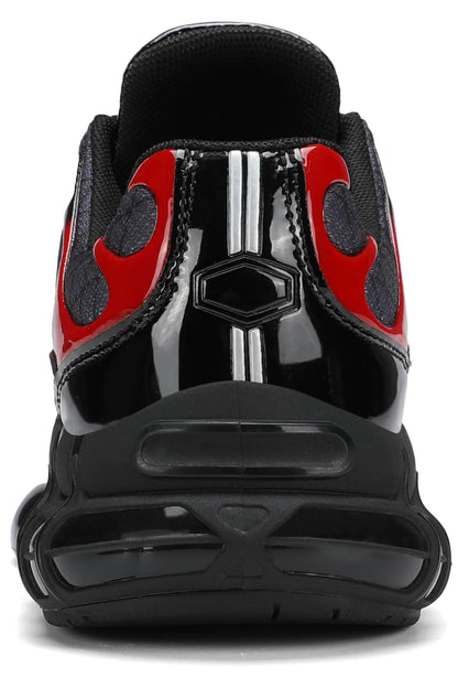 Steel Toe Shoes for Men Indestructible Work Shoes Lightweight Steel Toe Sneakers Women Non Slip Safety Shoes Puncture Proof Composite Toe Shoes Women 11 Women/9.5 Men Red by Anti Spier