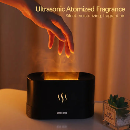 Flame Fire Humidifier Aromatherapy Diffuser by Anti Spier