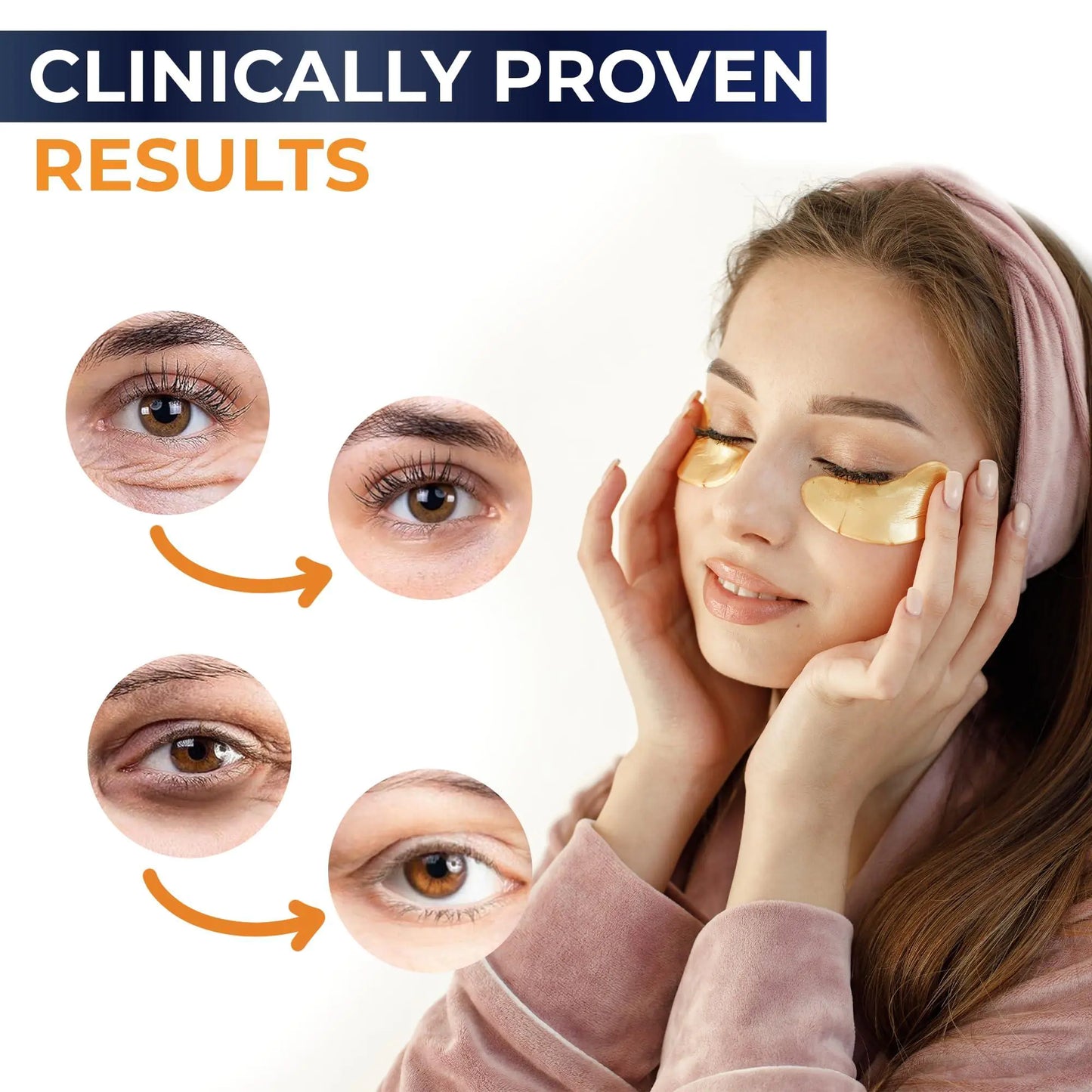 Under Eye Patches For Puffy Eyes And Dark Circles 30 Pair Eye Masks Anti Aging by Anti Spier