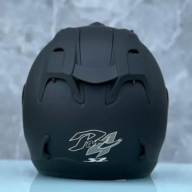 Ultralight Safety Motorcycle Helmet with Integrated Light by Anti Spier
