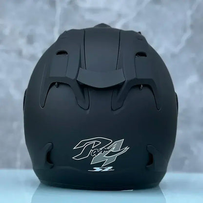 Ultralight Safety Motorcycle Helmet with Integrated Light by Anti Spier