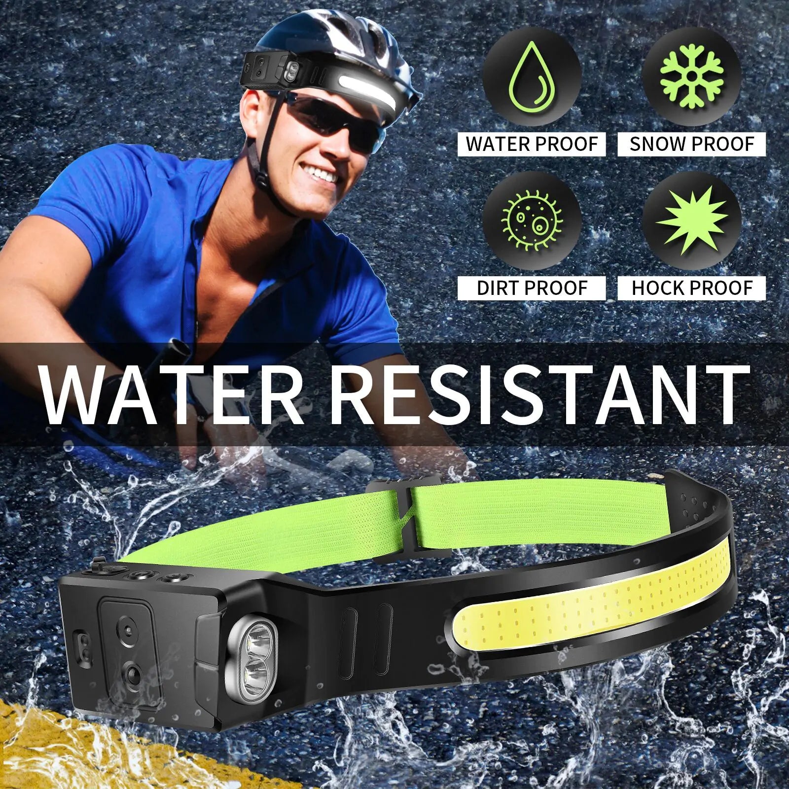 Full Vision Head Lamp by Anti Spier