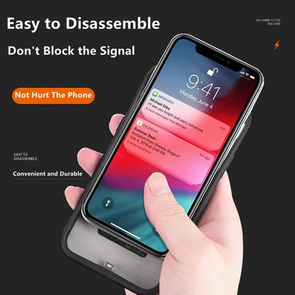 Battery Case For iPhone by Anti Spier