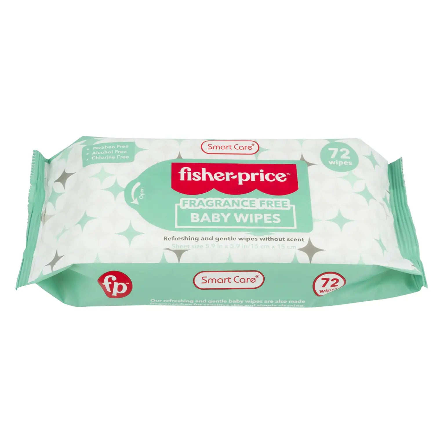 72ct Fisher Price Fragrance Free Baby Wipes by Anti Spier