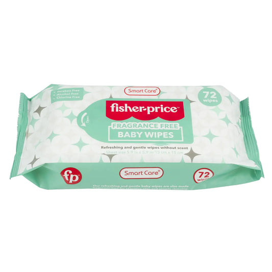 72ct Fisher Price Fragrance Free Baby Wipes by Anti Spier