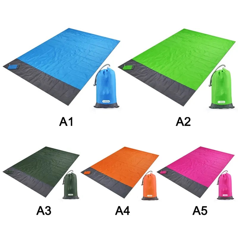 Waterproof Pocket Beach Blanket by Anti Spier