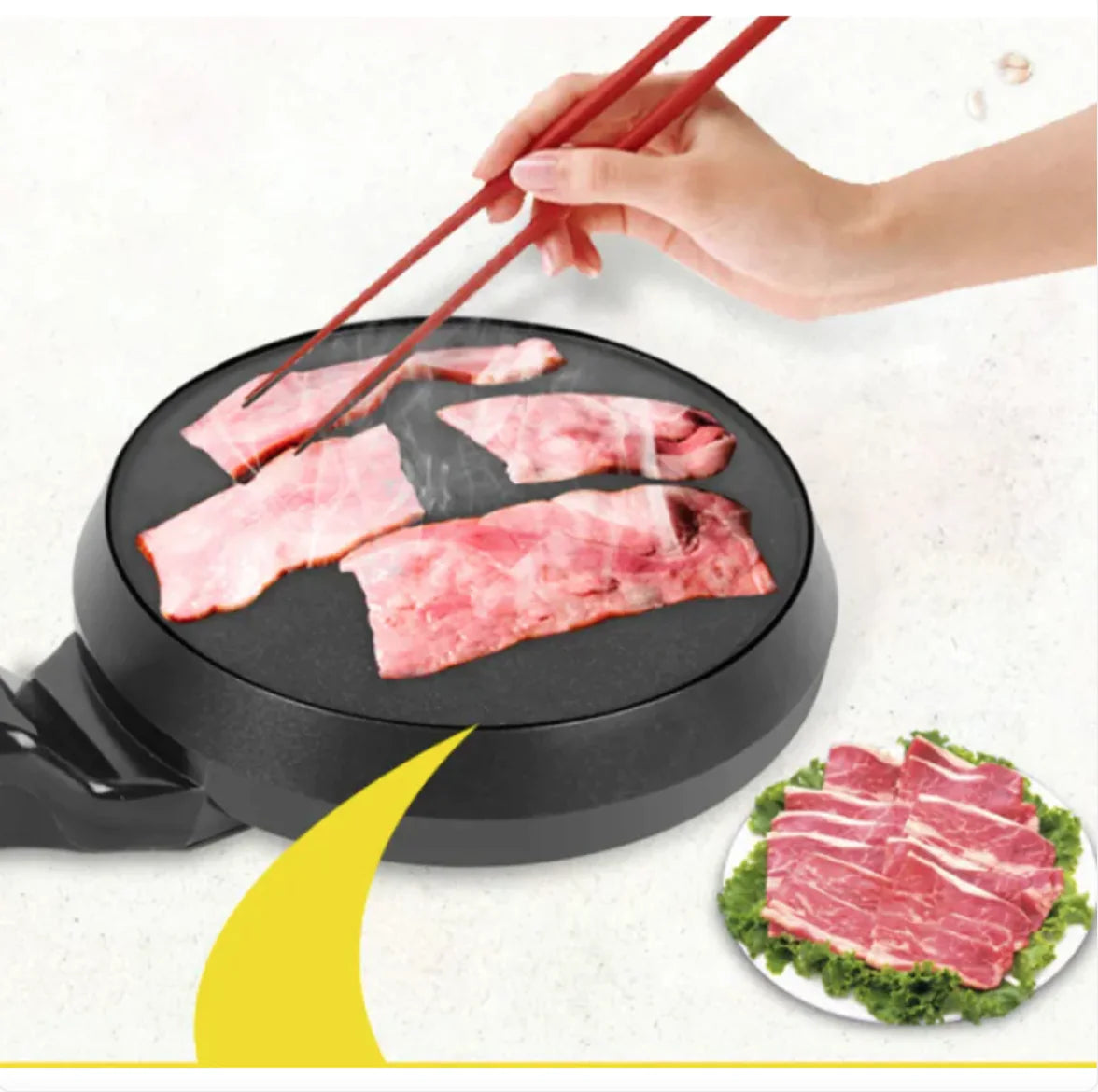 Electric Household Baking Pan by Anti Spier