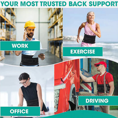 Adjustable Lower Back Brace Lumbar Support Waist Belt For Men Women Pain Relief by Anti Spier