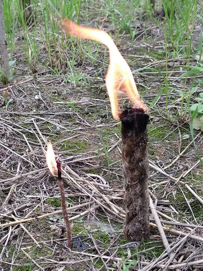 Tinder Rope Survival Fire Starter Waterproof Wax Rope For Hiking by Anti Spier