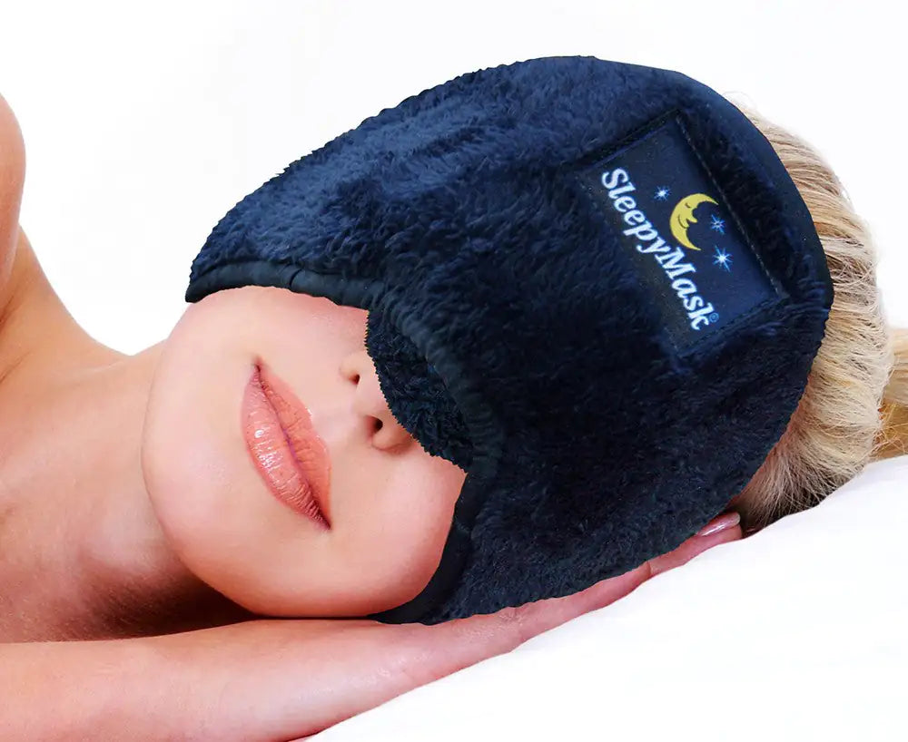 The Perfect Travel Sleeping Mask - Innovative Above Nose Light Blocking by Anti Spier