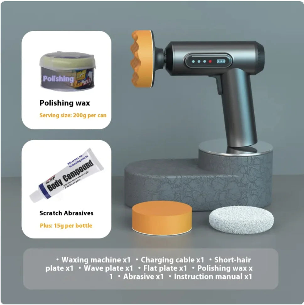Wireless Car Polishing & Waxing Machine by Anti Spier