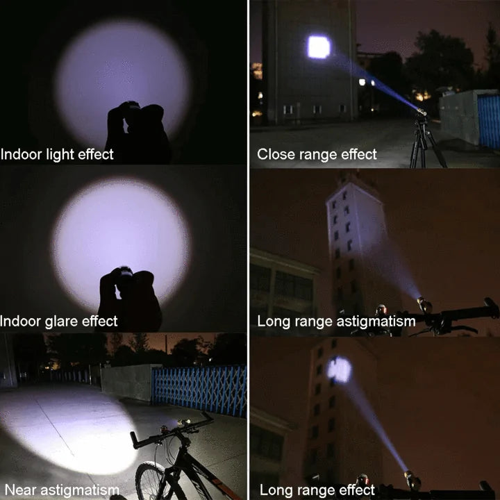 Night Riding 3 Mode Safety Headlight by Anti Spier