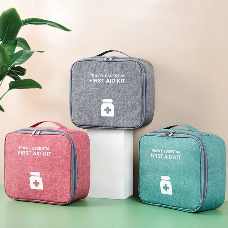 Large Capacity First Aid Kit Home Medicine Storage by Anti Spier