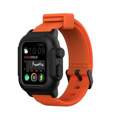 Waterproof Box Case Strap For Apple Watch by Anti Spier